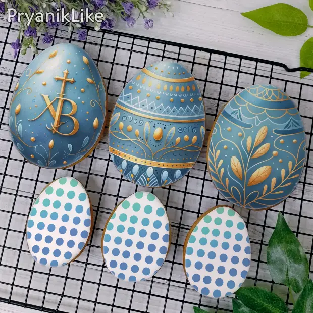 Пряник Пасхальное яйцо (разные)